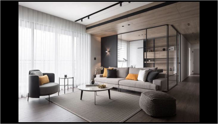 橡樹灣壹號院140㎡現(xiàn)代簡約實景